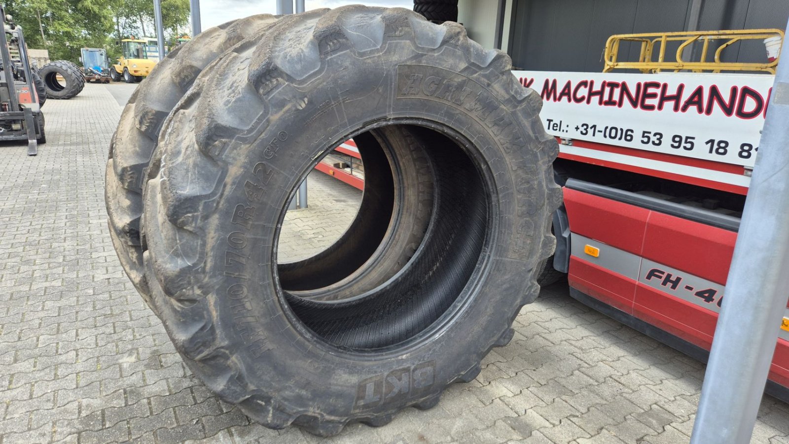 Reifen typu BKT IF710/70R42 AgriMaxForce 30mm, Gebrauchtmaschine v Schoonebeek (Obrázek 2)