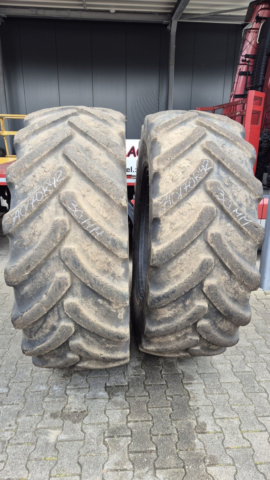 Reifen typu BKT IF710/70R42 AgriMaxForce 30mm, Gebrauchtmaschine v Schoonebeek (Obrázek 4)
