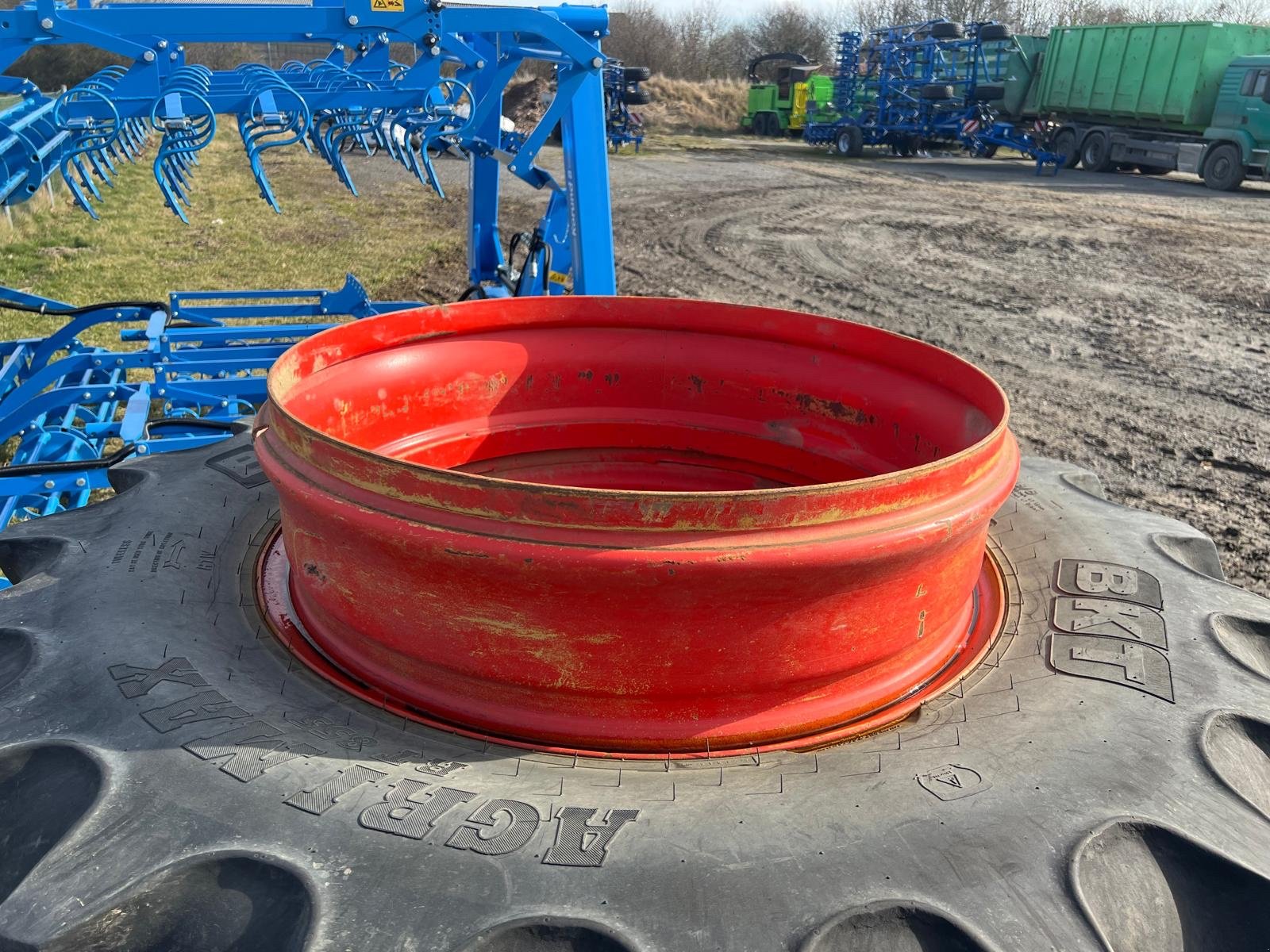 Reifen des Typs BKT Zwillinge 460/85R34+480/95R50, Gebrauchtmaschine in Woldegk (Bild 5)