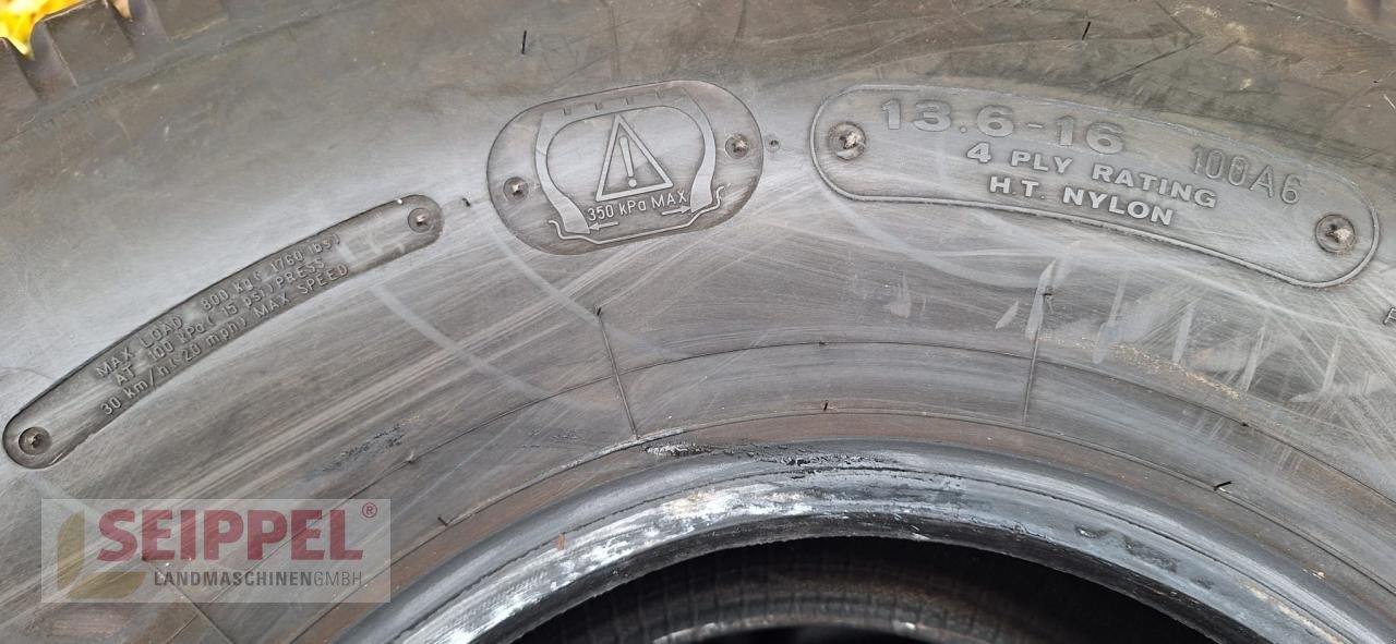 Reifen des Typs Bridgestone 13.6-16 Rasenreifen Pillow Dia, Neumaschine in Groß-Umstadt (Bild 3)