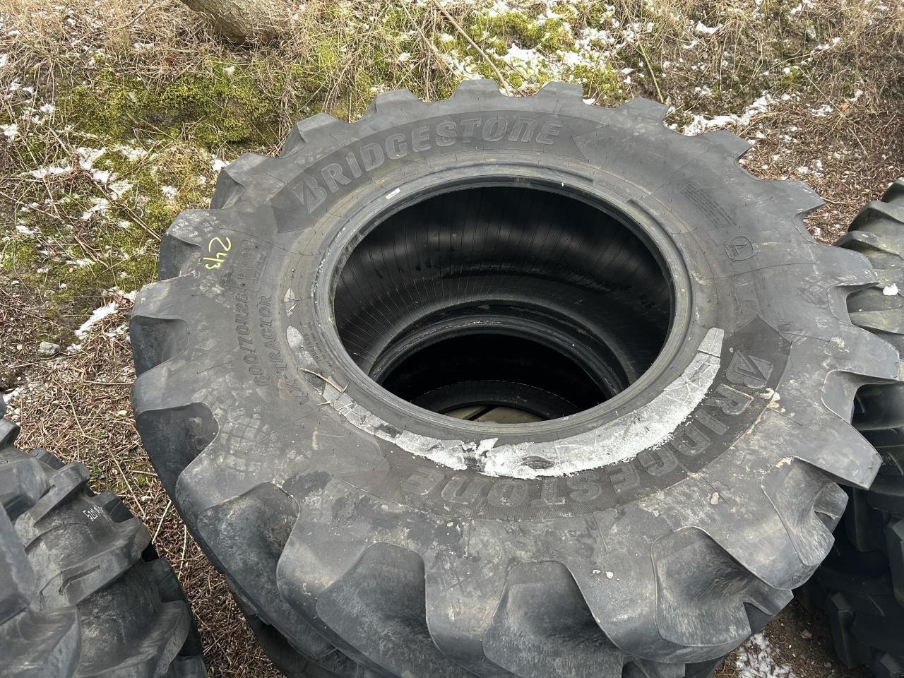 Reifen van het type Bridgestone 600/70R28, Gebrauchtmaschine in Randers SV (Foto 1)