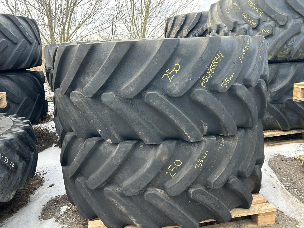 Reifen Türe ait Bridgestone 650/65R34, Gebrauchtmaschine içinde Randers SV (resim 2)