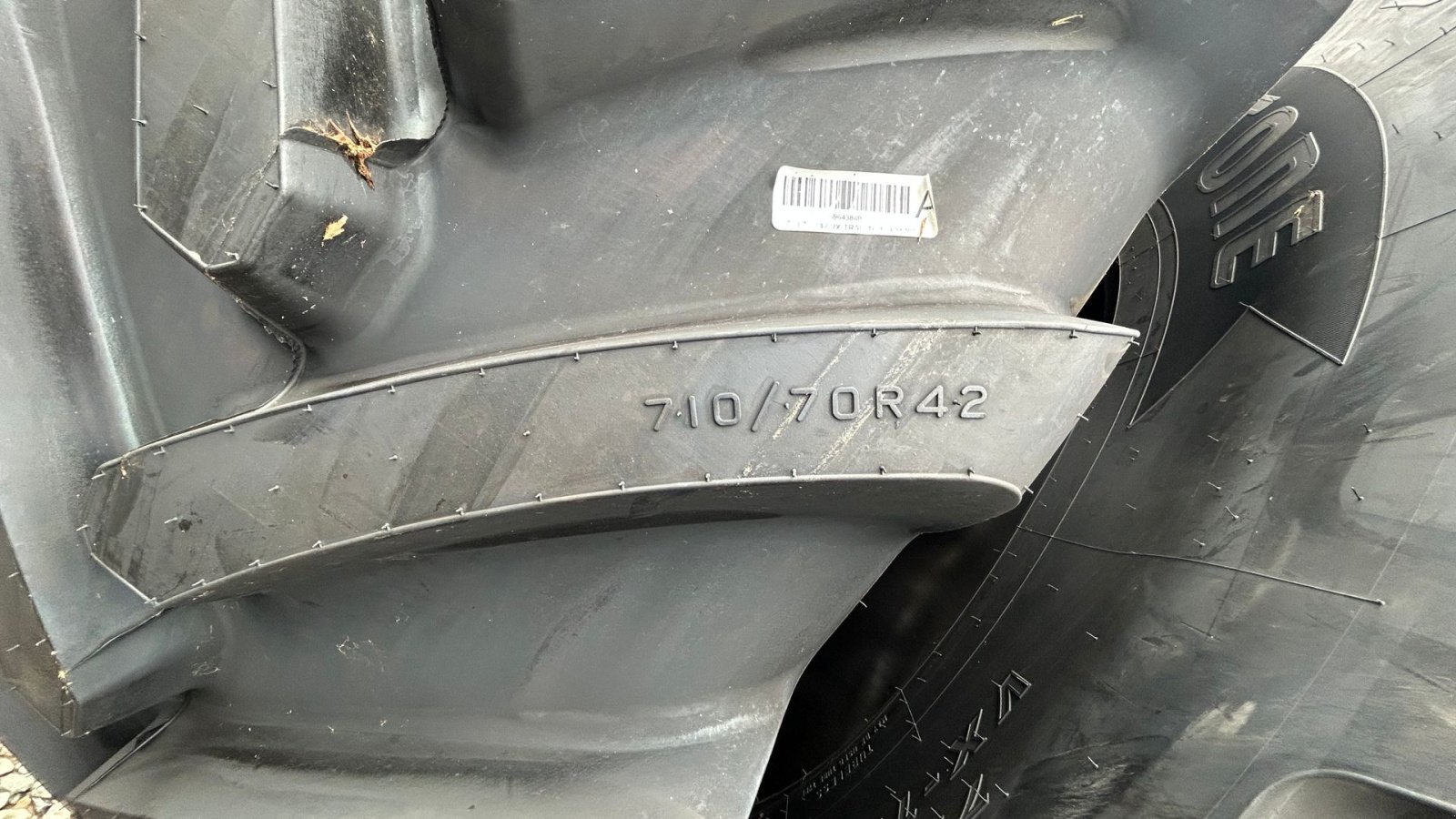 Reifen des Typs Bridgestone 710/70R42 VX-Tractor - Afmontering / demo, Gebrauchtmaschine in Rødekro (Bild 2)