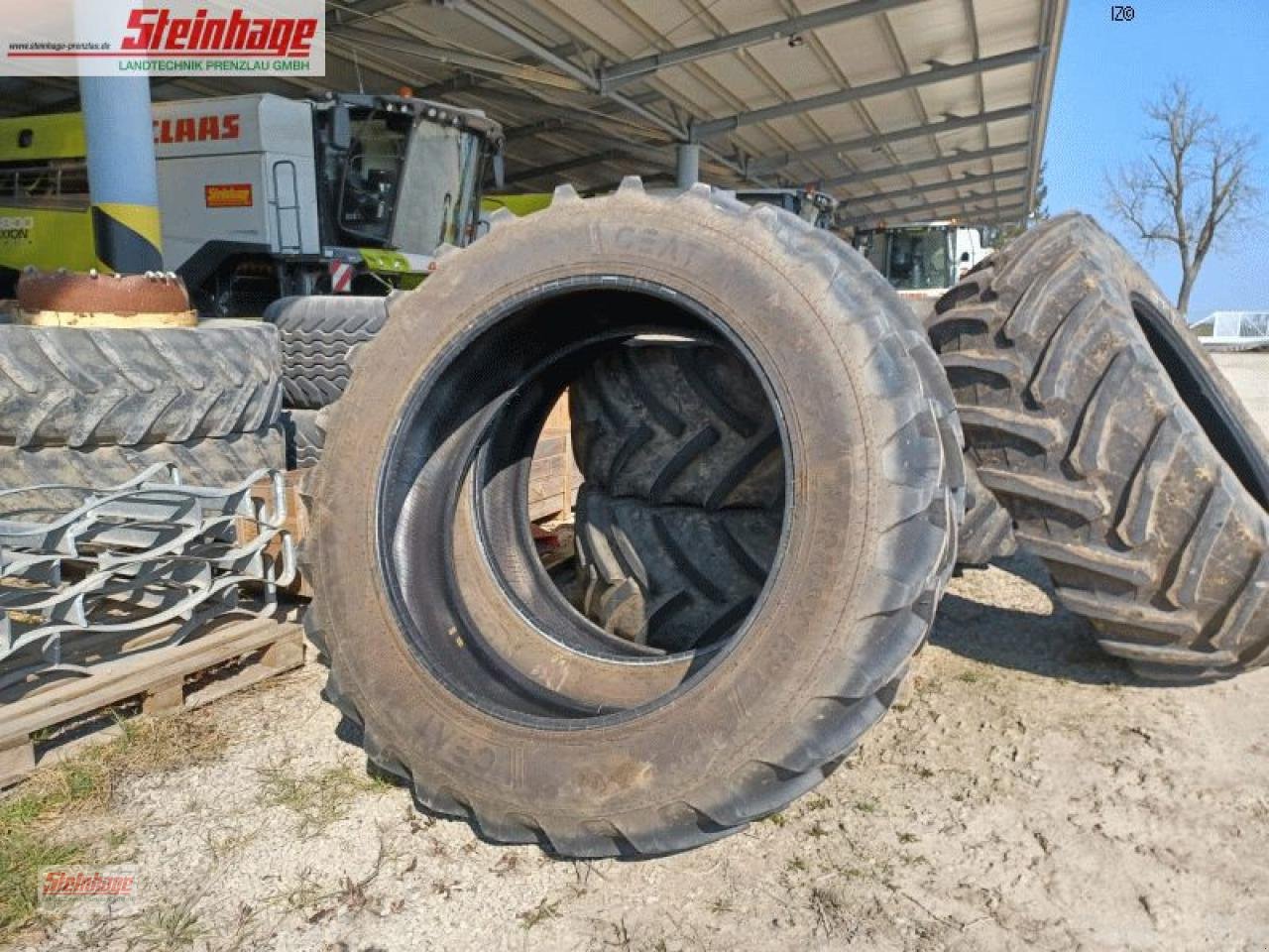 Reifen des Typs Ceat 480/80R50, Gebrauchtmaschine in Rollwitz (Bild 2)