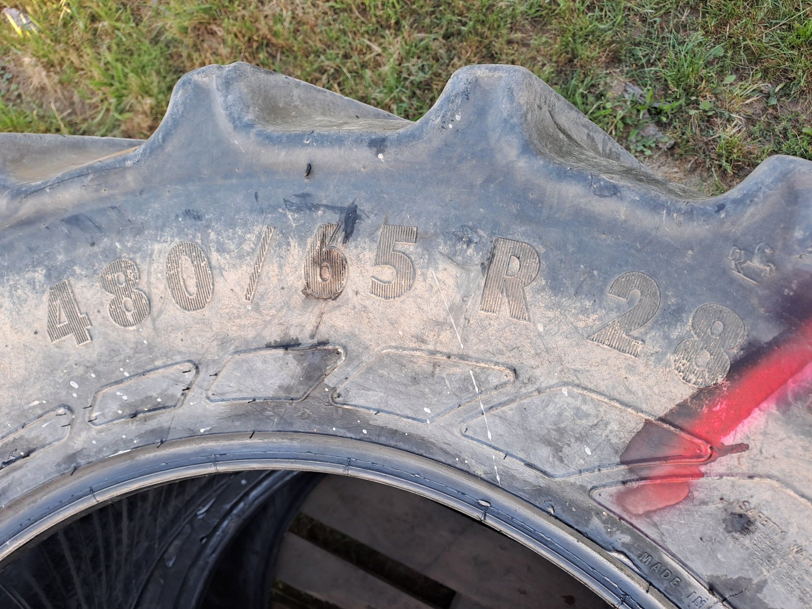 Reifen typu Continental 480/65 R 28, Gebrauchtmaschine v Steinwiesen (Obrázek 3)