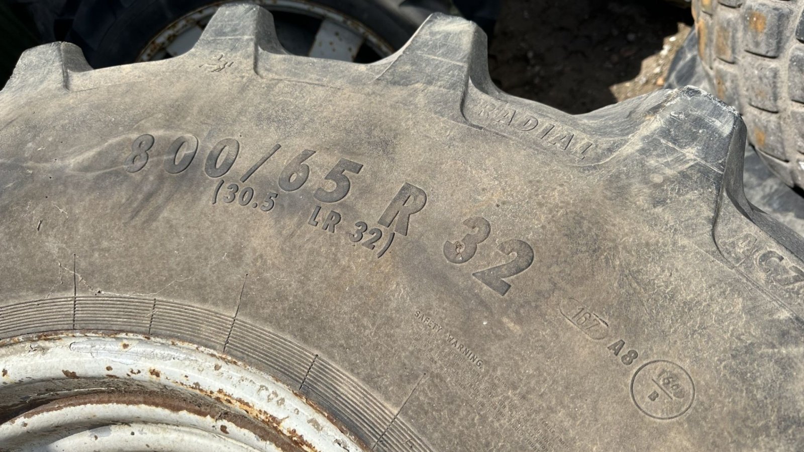 Reifen typu Continental 800/65R32, Gebrauchtmaschine v øster ulslev (Obrázok 6)
