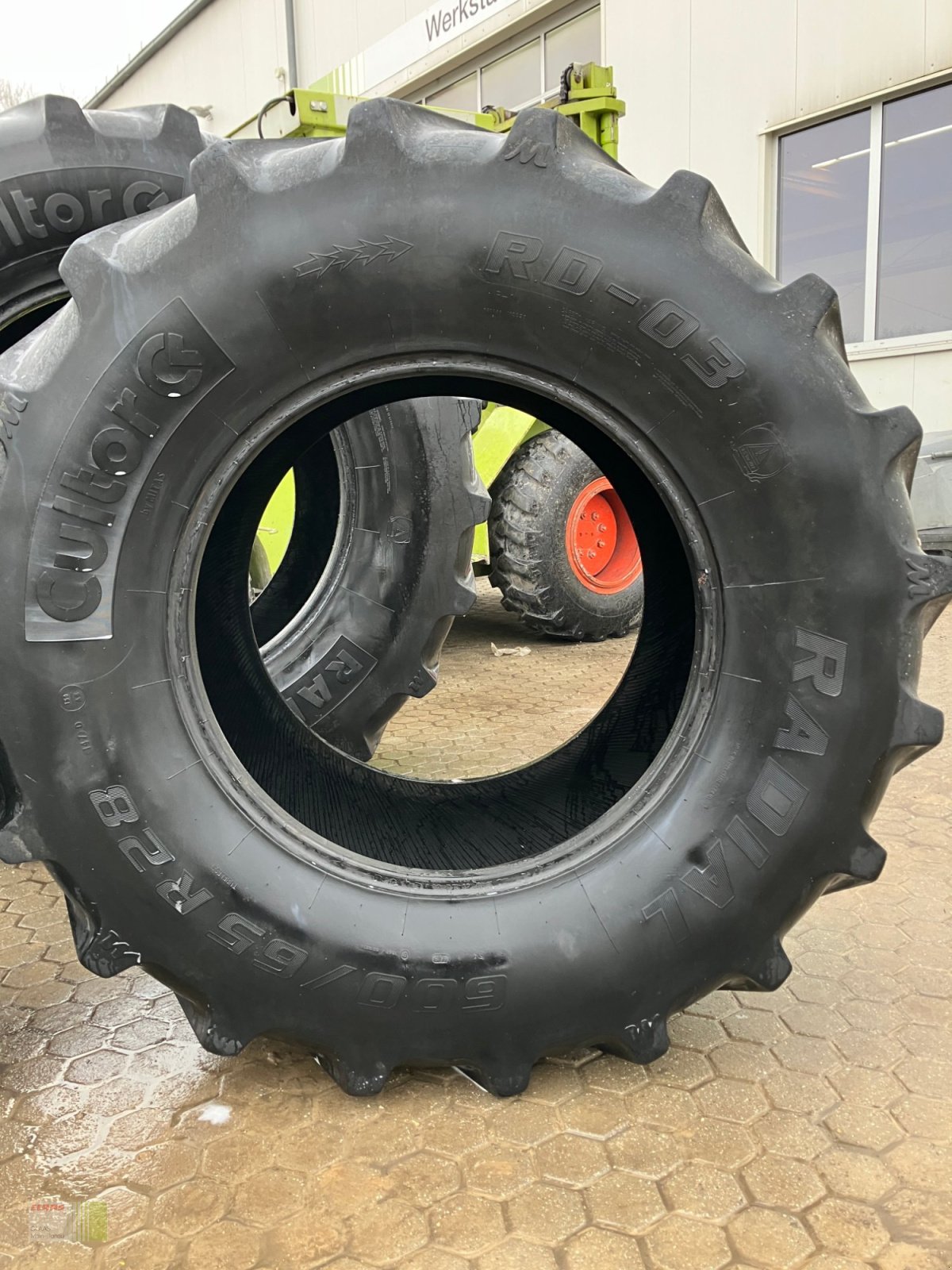 Reifen типа Cultor 710/70 R38 - 600 /65 R28, Gebrauchtmaschine в Vohburg (Фотография 8)
