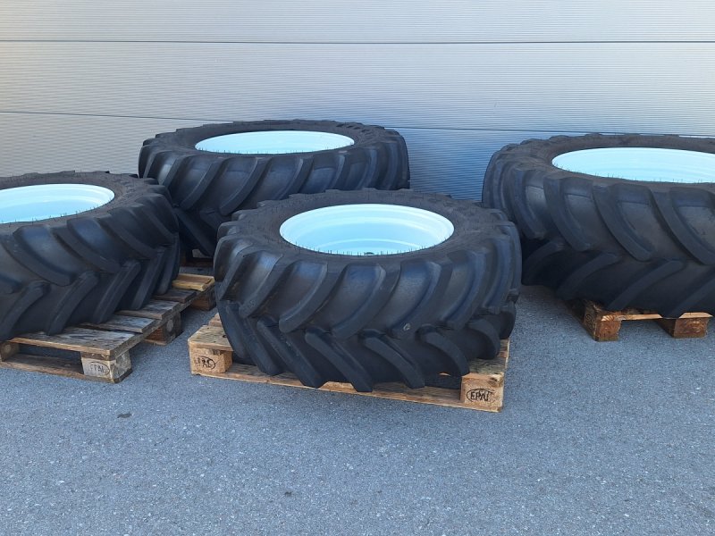 Reifen des Typs Firestone Traktorräder Satz Kompletträder 440/65R24 540/65R34, Gebrauchtmaschine in Gramastetten (Bild 1)