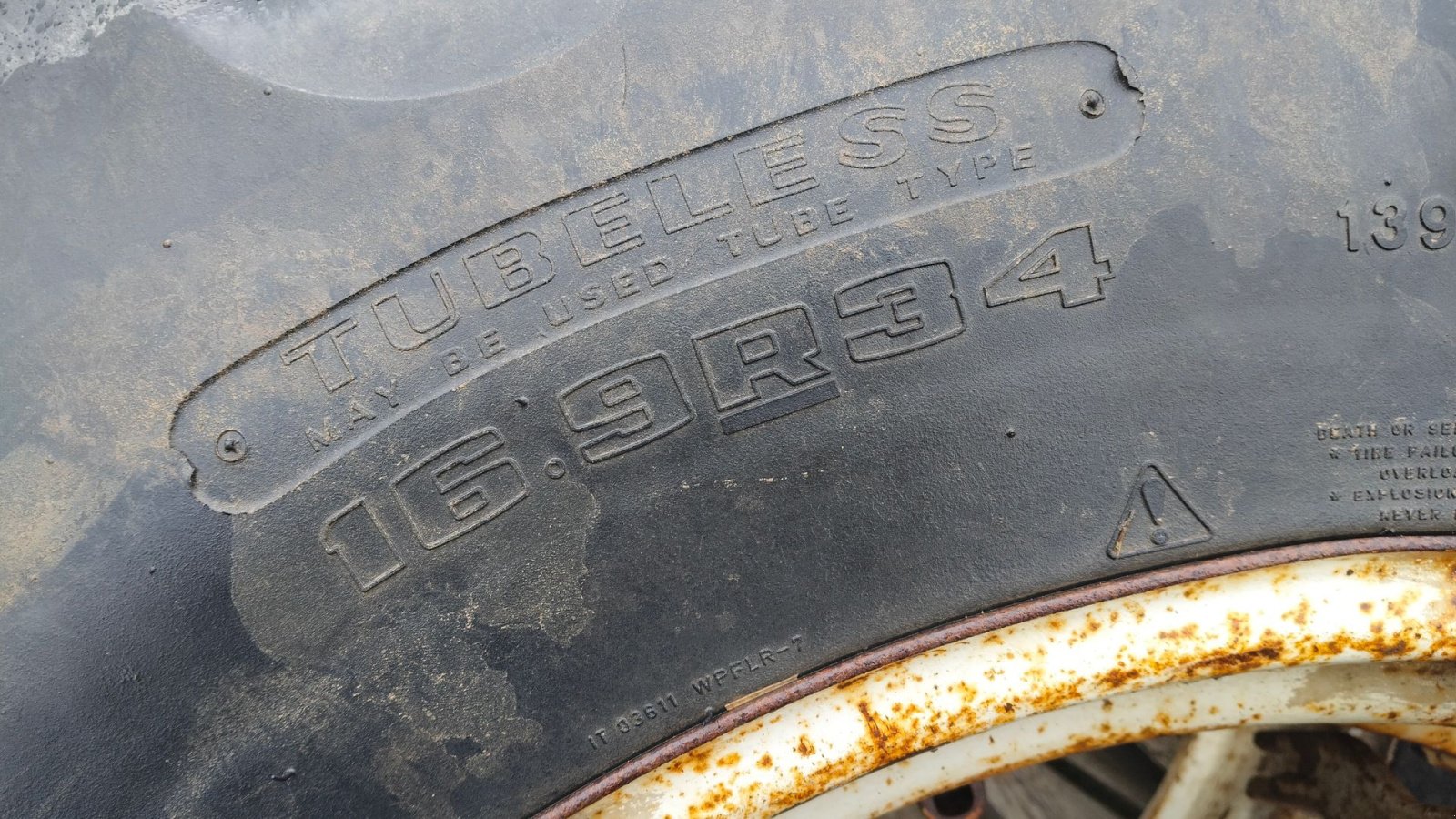 Reifen del tipo GoodYear 16.9R34 5-armet, Gebrauchtmaschine en Egtved (Imagen 2)