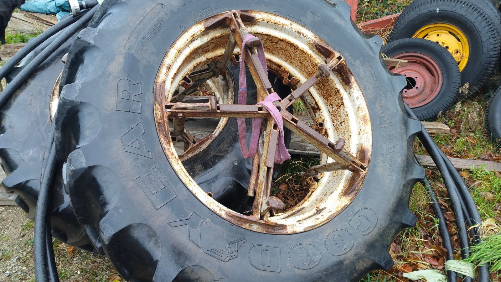 Reifen del tipo GoodYear 16.9R34 5-armet, Gebrauchtmaschine en Egtved (Imagen 5)