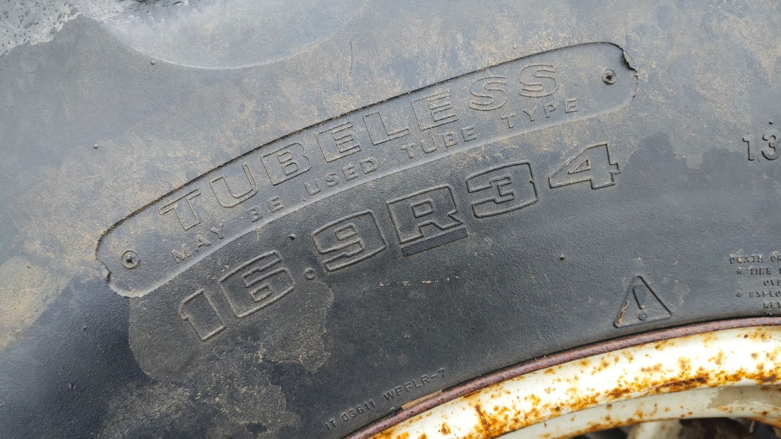 Reifen del tipo GoodYear 16.9R34 5-armet, Gebrauchtmaschine en Egtved (Imagen 1)