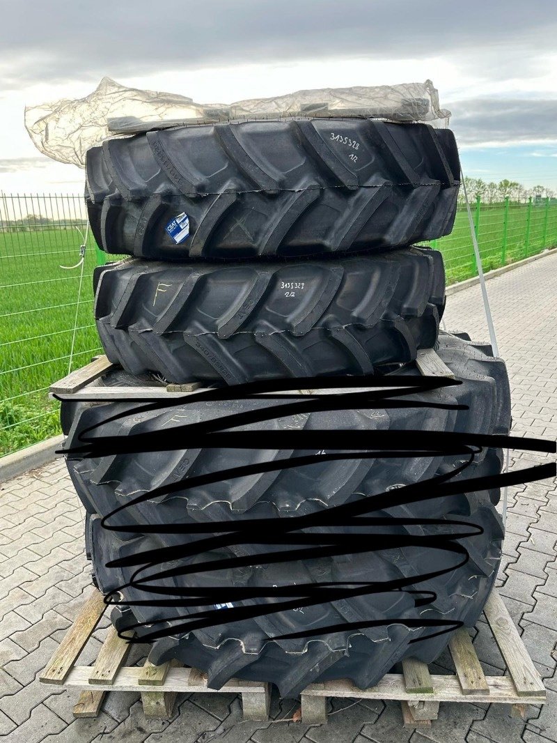 Reifen типа Grasdorf Komplettrad 340/85R28 für MF, Gebrauchtmaschine в Hillerse (Фотография 1)