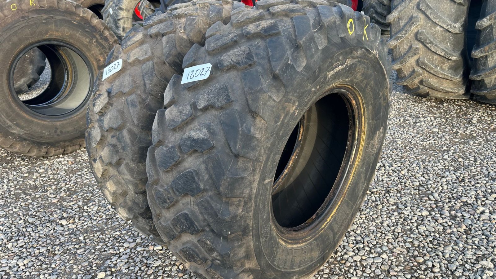 Reifen des Typs Michelin 17.5R25, Gebrauchtmaschine in Rødekro (Bild 2)