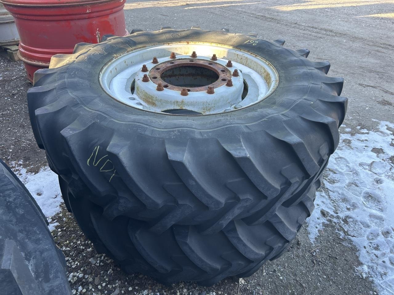 Reifen of the type Michelin 380/85R30, Gebrauchtmaschine in Randers SV (Picture 1)