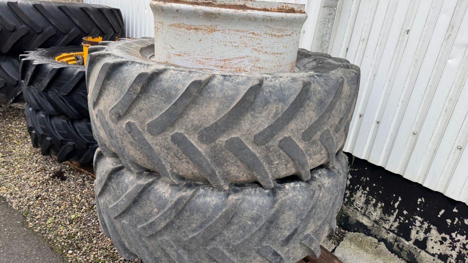 Reifen des Typs Michelin 480/65R28 TVILLINGEHJUL MED 6 LÅSE!, Gebrauchtmaschine in Nørager (Bild 2)