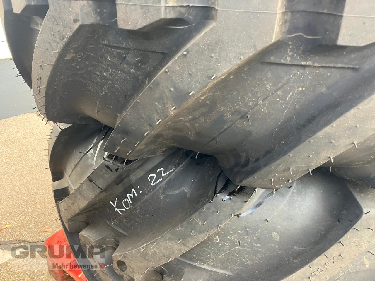 Reifen del tipo Michelin 500/70 R 24 XMCL, Neumaschine In Friedberg-Derching (Immagine 5)