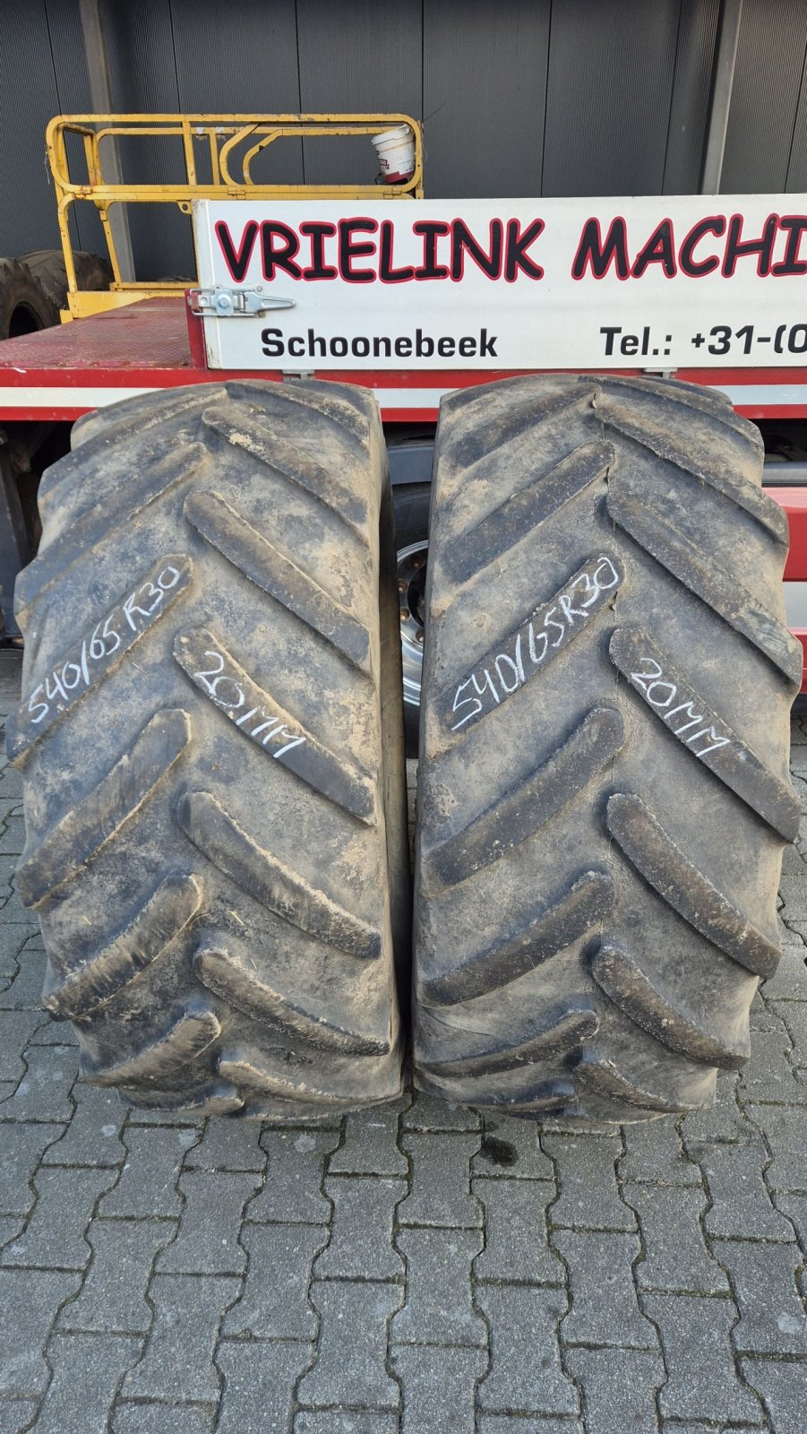 Reifen typu Michelin 540/65R30 Multibib met 20mm, Gebrauchtmaschine v Schoonebeek (Obrázek 5)