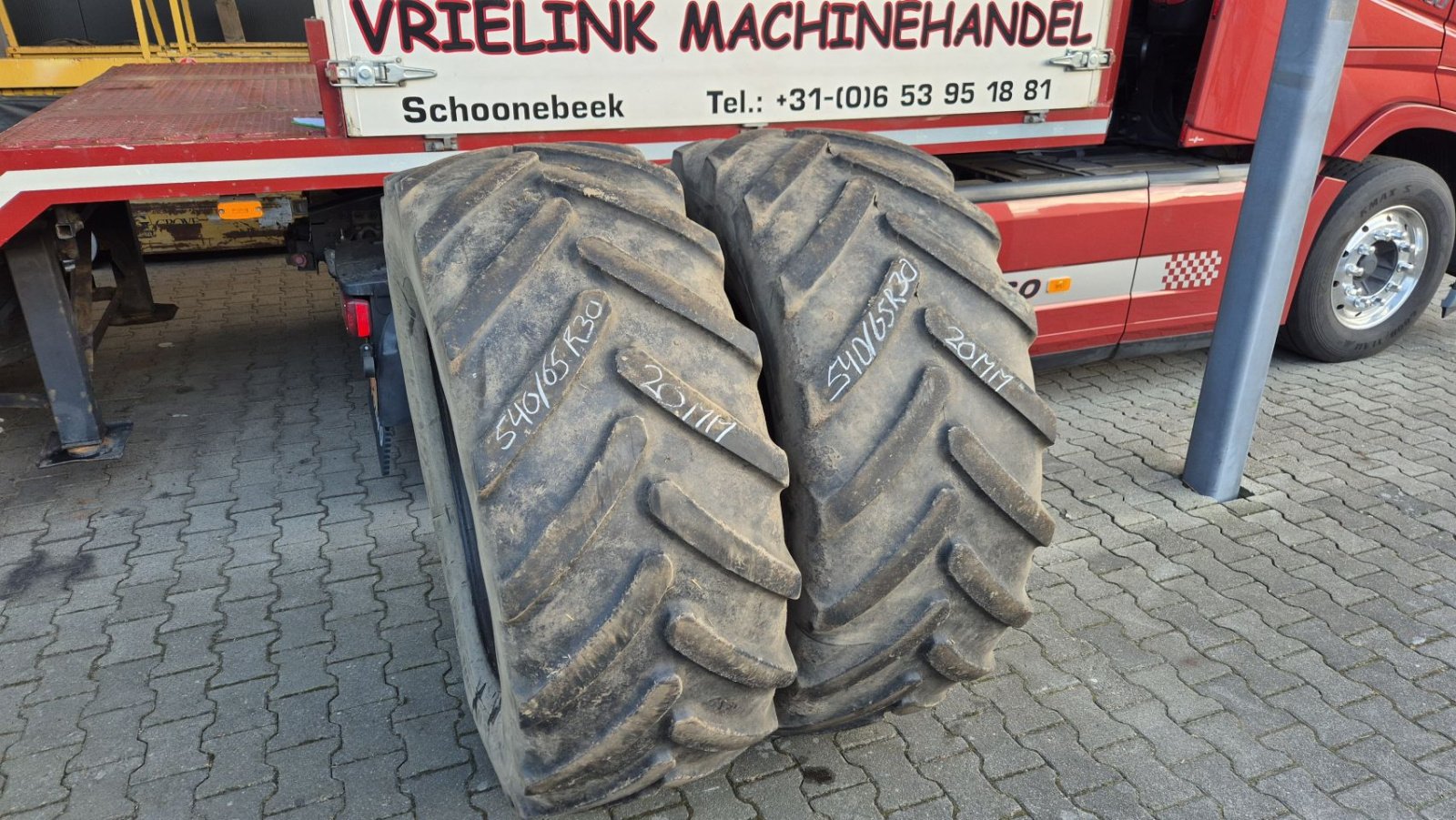 Reifen typu Michelin 540/65R30 Multibib met 20mm, Gebrauchtmaschine v Schoonebeek (Obrázek 1)