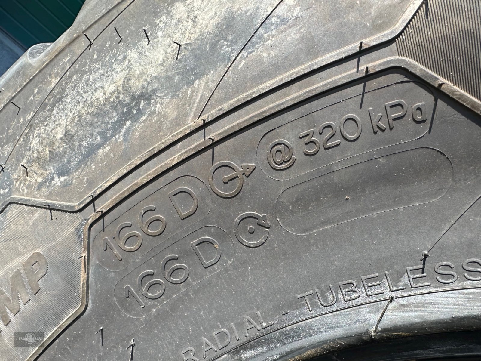 Reifen des Typs Michelin 560/60R22.5 Trail X BIB, Gebrauchtmaschine in Rankweil (Bild 9)