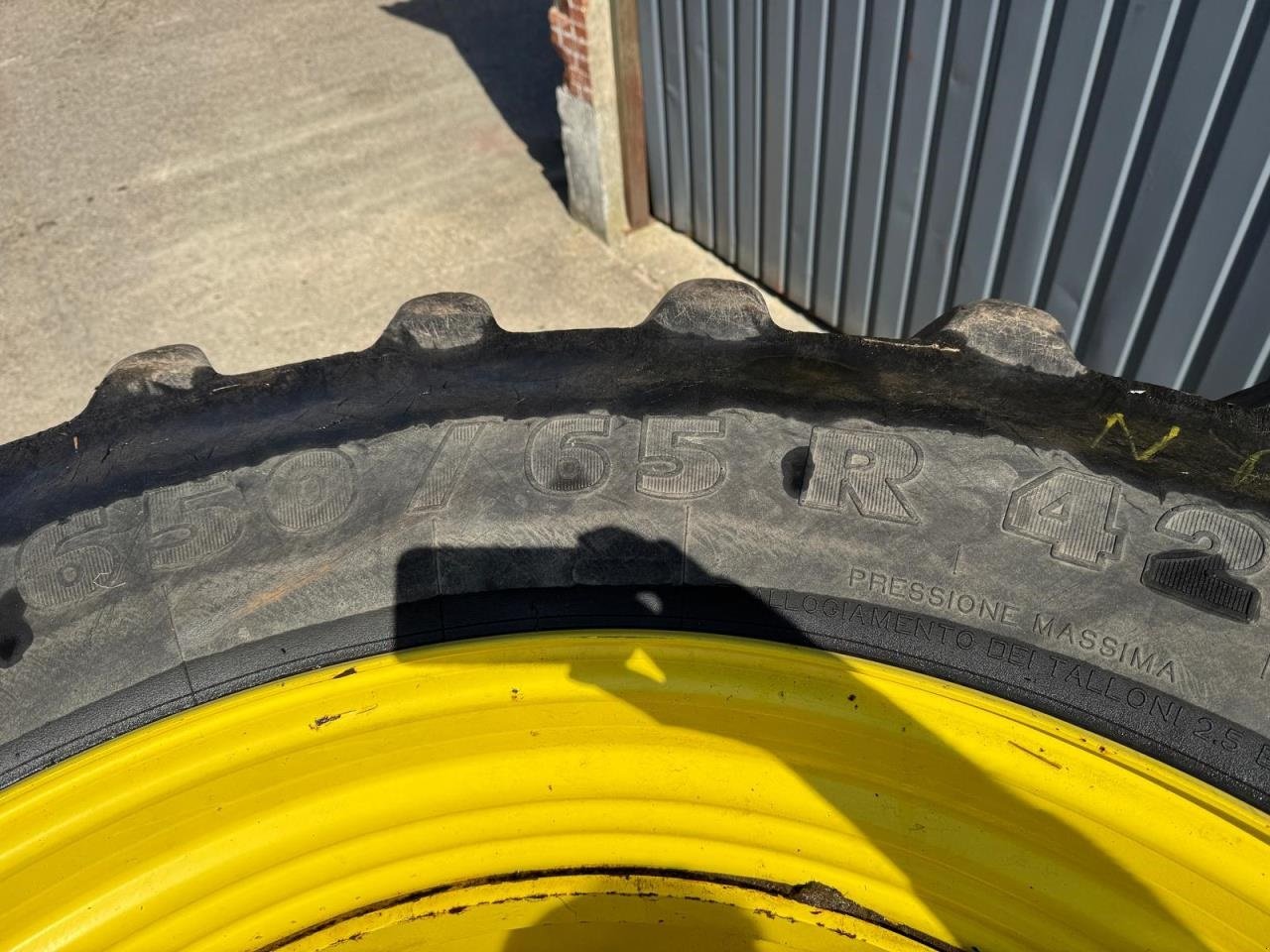 Reifen des Typs Michelin 650/65R42 540/65R30, Gebrauchtmaschine in Redsted M (Bild 4)