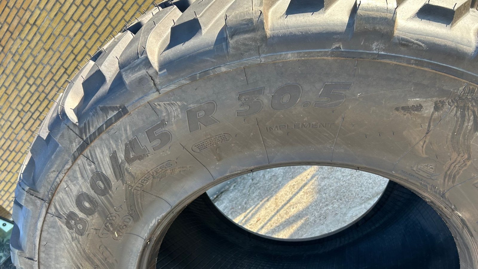 Reifen typu Michelin 800/45R30.5 Cargoxbib, Gebrauchtmaschine v Rødekro (Obrázek 2)