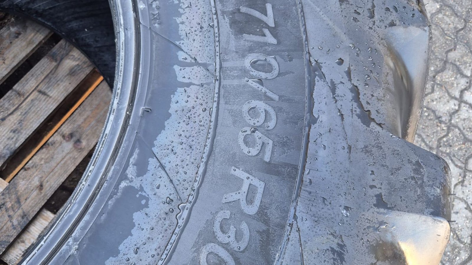 Reifen des Typs Michelin VF 710/65R30 CEREXBIB 2, Gebrauchtmaschine in Viborg (Bild 4)