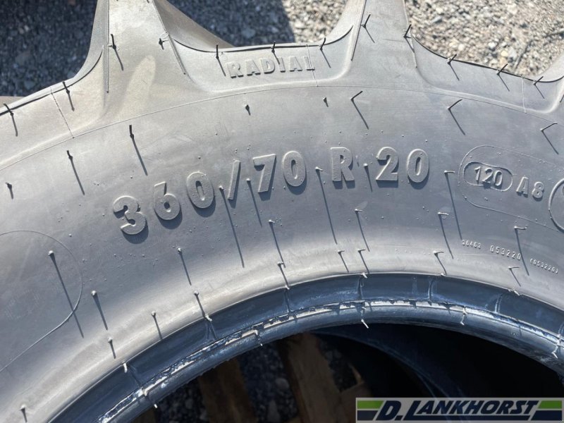 Reifen des Typs Mitas 2x 360/70R20 100%, Neumaschine in Emsbüren (Bild 3)
