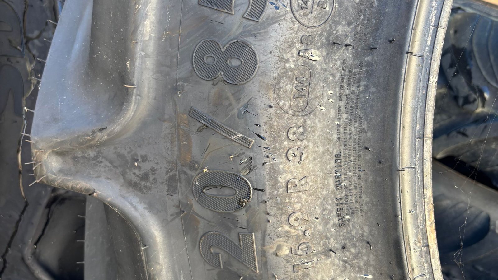 Reifen typu Mitas 420/85R38 & 340/85R28, Gebrauchtmaschine v Roskilde (Obrázek 3)