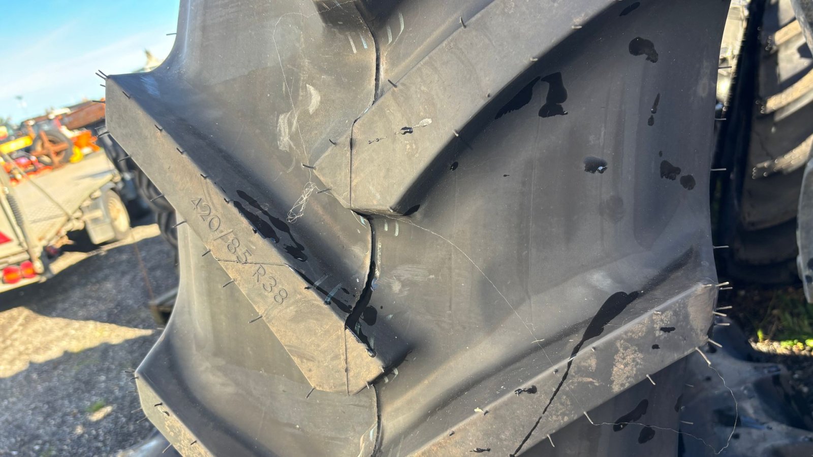 Reifen typu Mitas 420/85R38 & 340/85R28, Gebrauchtmaschine v Roskilde (Obrázek 4)