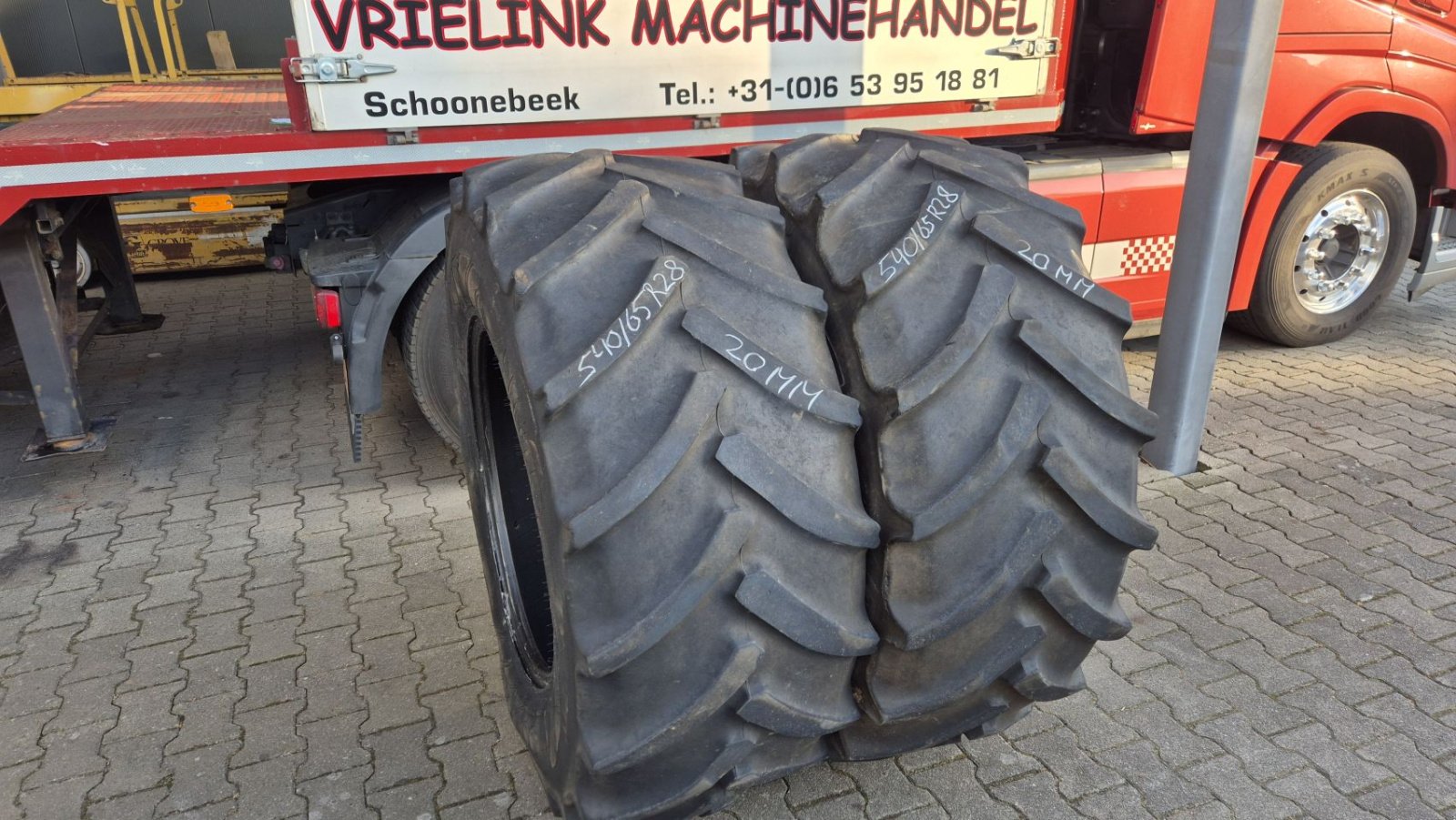 Reifen typu Mitas 540/65R28 AC65 met 20mm, Gebrauchtmaschine v Schoonebeek (Obrázek 1)
