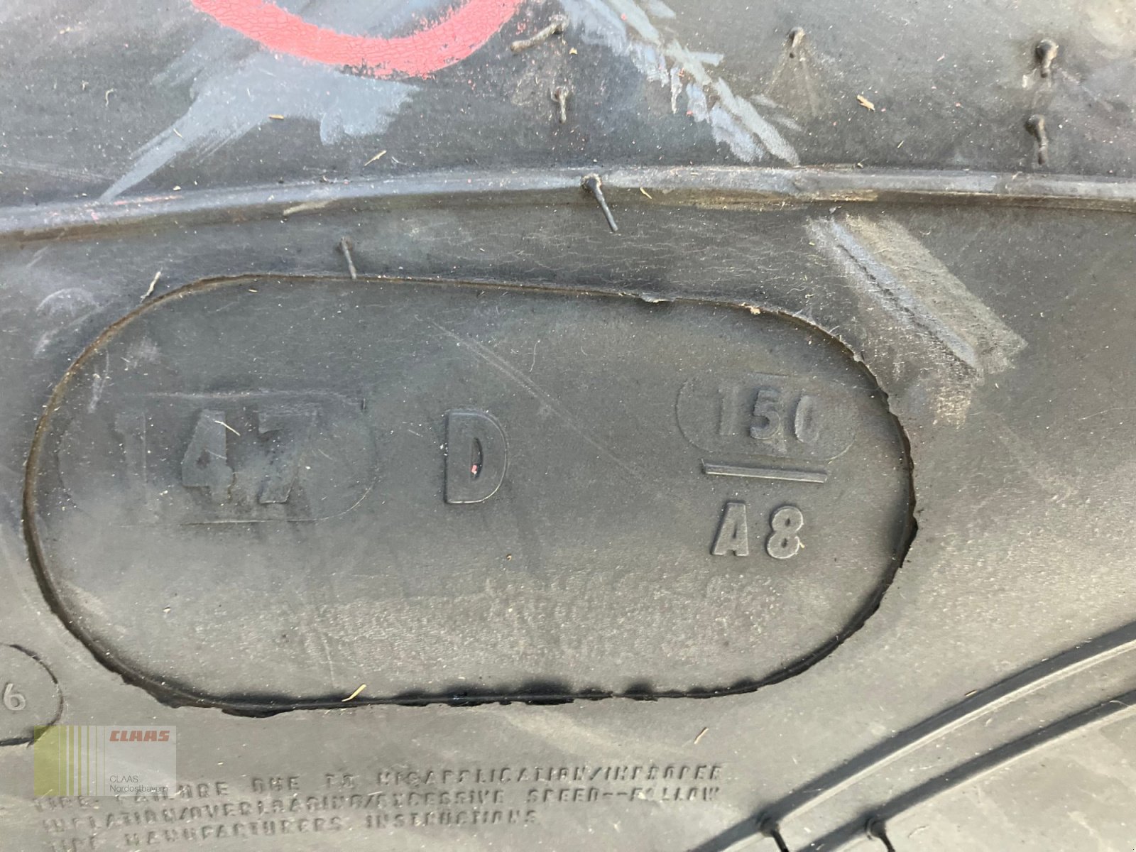 Reifen des Typs Mitas 600 / 65 R28 AC65, Neumaschine in Schwend (Bild 12)