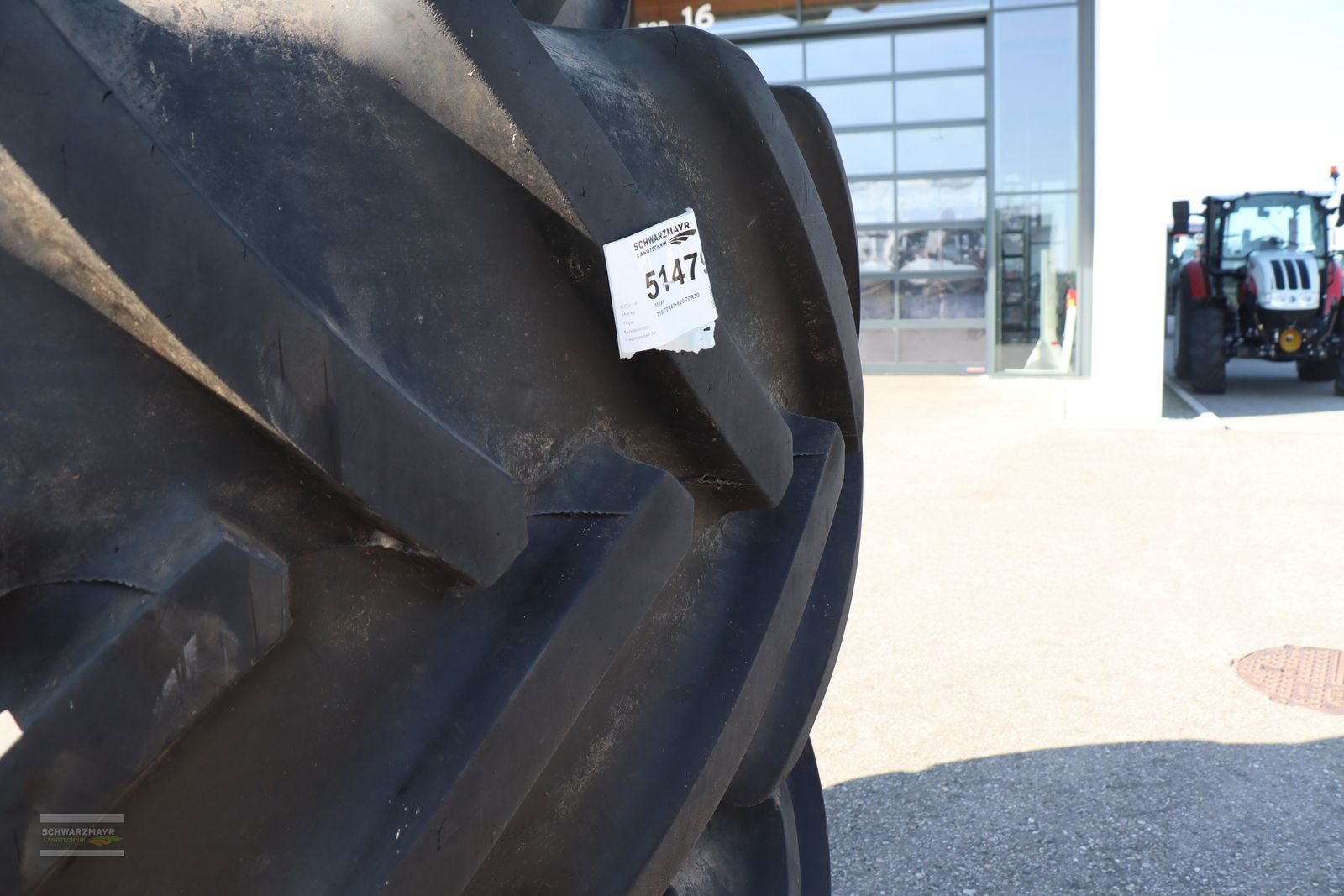 Reifen des Typs Mitas 710/70R42+620/70R30 zu Krone Big X, Gebrauchtmaschine in Gampern (Bild 7)