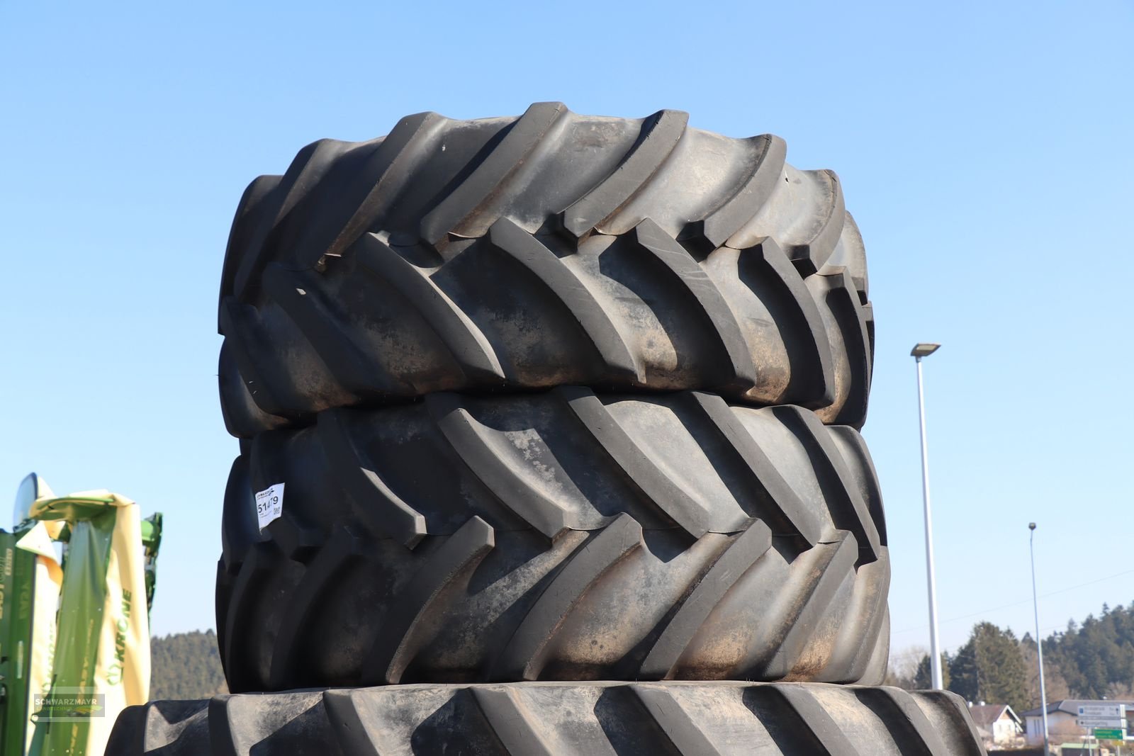 Reifen des Typs Mitas 710/70R42+620/70R30 zu Krone Big X, Gebrauchtmaschine in Gampern (Bild 6)