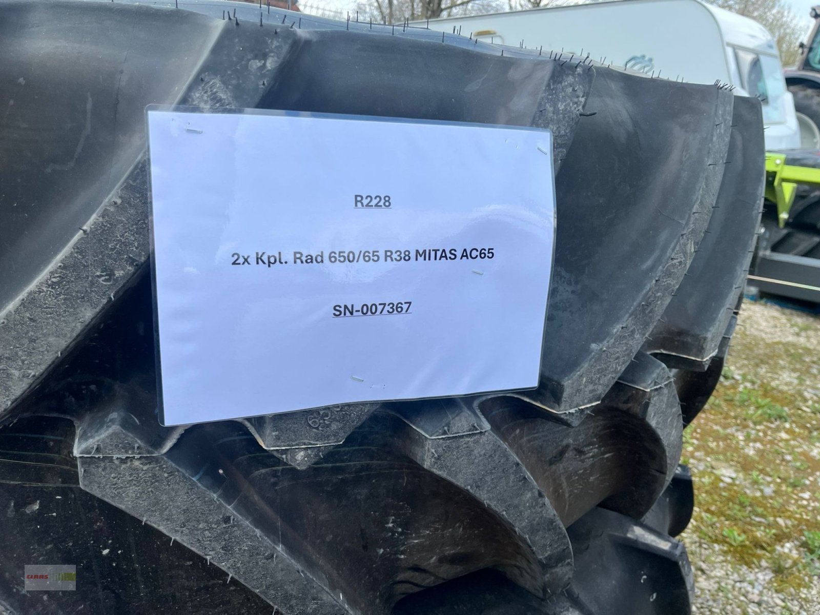 Reifen des Typs Mitas AC 65, Gebrauchtmaschine in Dasing (Bild 7)