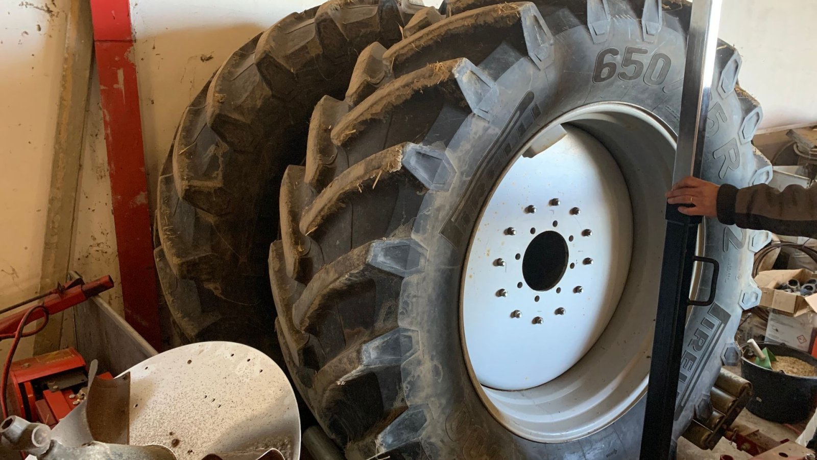 Reifen du type Pirelli 650/65R42, Gebrauchtmaschine en Tinglev (Photo 1)