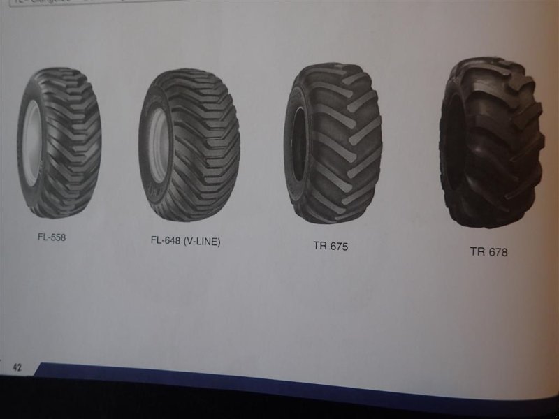 Reifen des Typs Sonstige 500/55 x 20  Ny Twin dæk, Gebrauchtmaschine in Egtved (Bild 1)