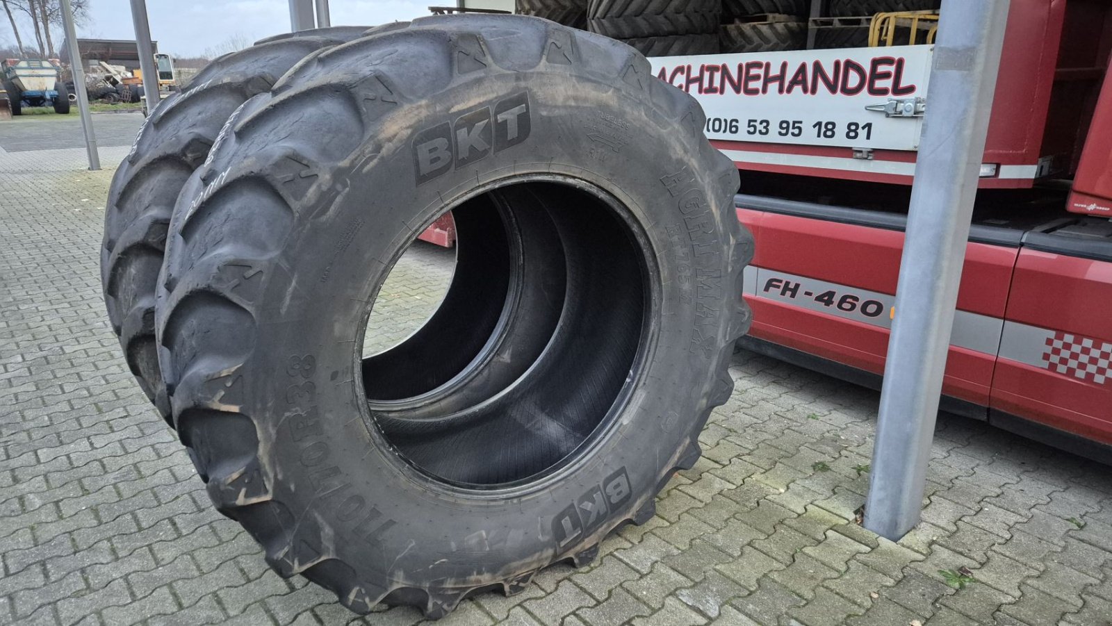 Reifen типа Sonstige BKT Agrimax RT765M 710/70R38 20mm, Gebrauchtmaschine в Schoonebeek (Фотография 2)