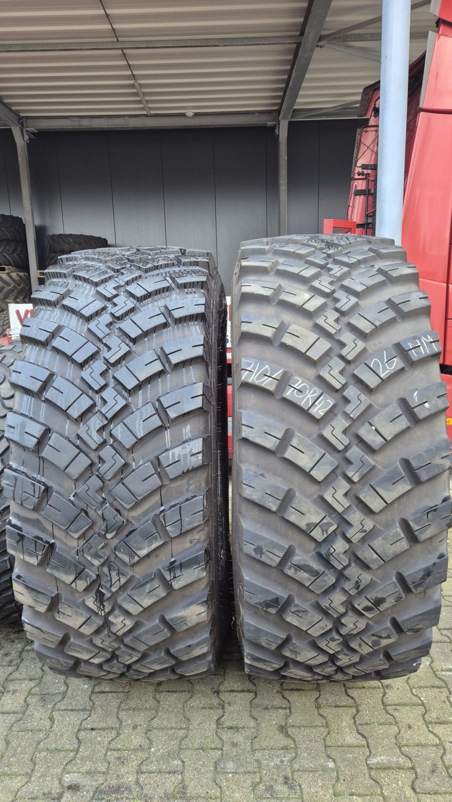 Reifen tipa Sonstige BKT RideMax en Mitas HCM 710/70R42 IND 440/80R34 IND, Gebrauchtmaschine u Schoonebeek (Slika 5)