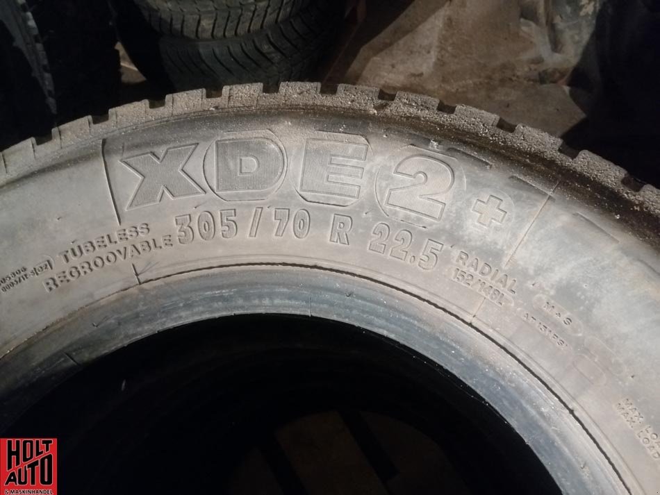 Reifen des Typs Sonstige Brugte dæk 305-70x22.5, Gebrauchtmaschine in Vrå (Bild 1)