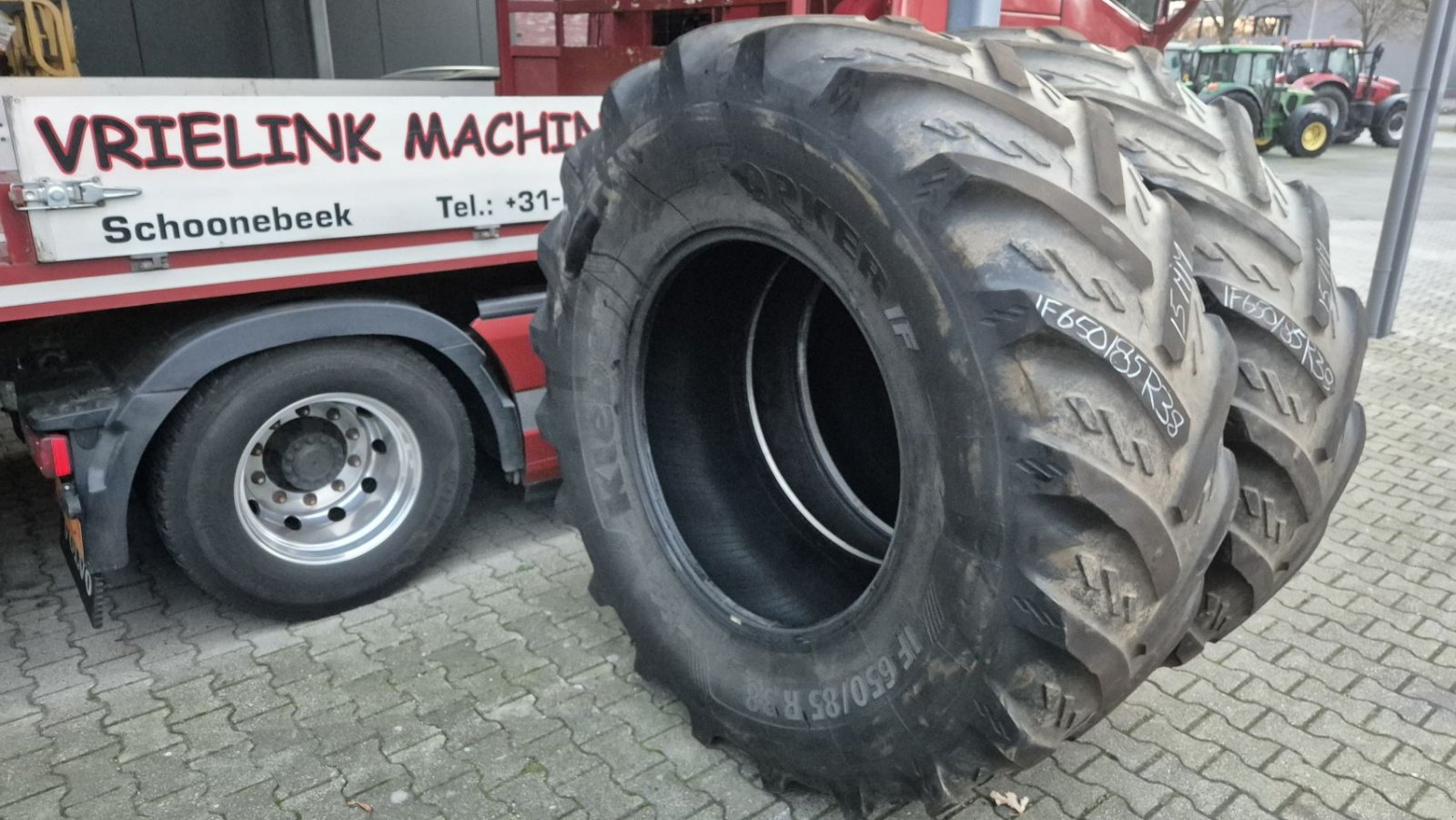Reifen tipa Sonstige Kleber Topker IF650/85R38 15mm, Gebrauchtmaschine u Schoonebeek (Slika 1)