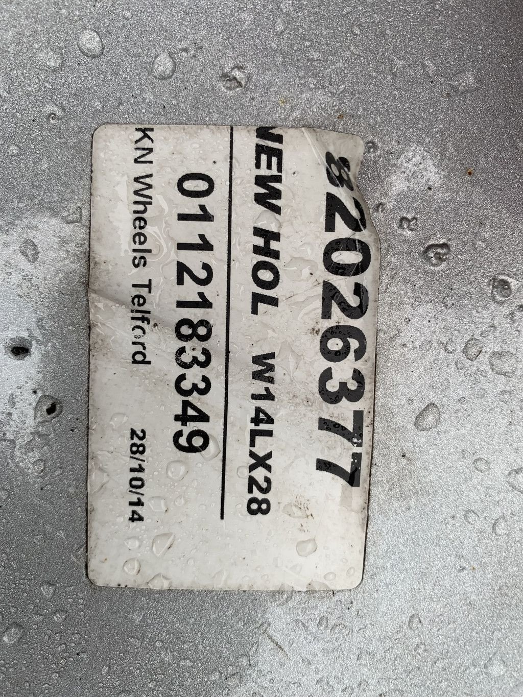 Reifen типа Sonstige Merkloos Velg velgen W14X28, Gebrauchtmaschine в Wierden (Фотография 3)