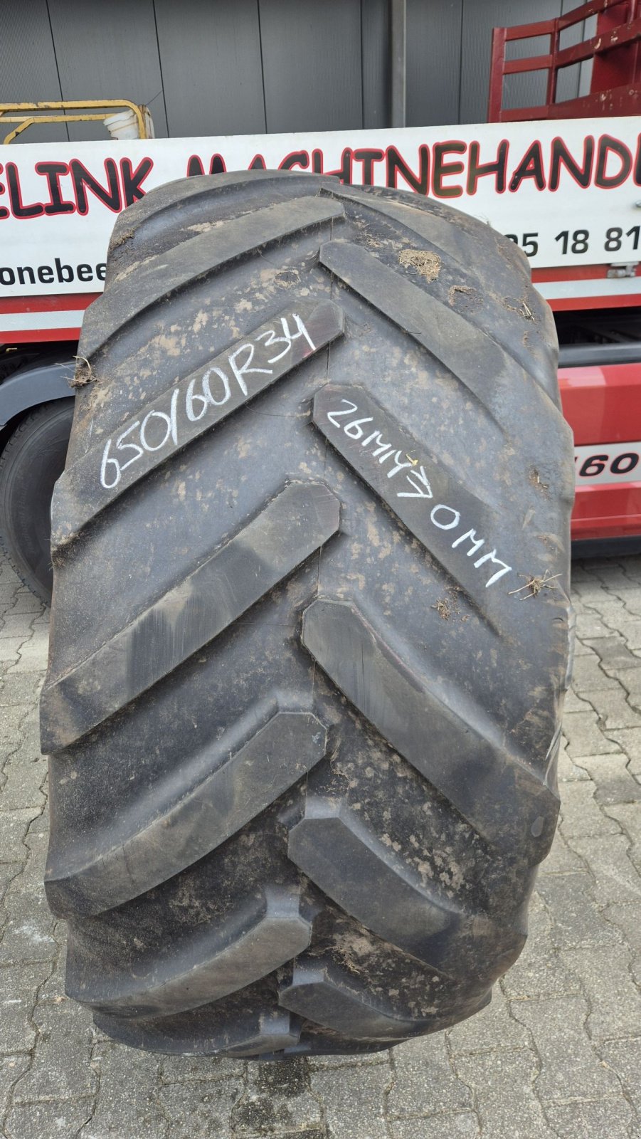 Reifen typu Sonstige Michelin Axiobib IF650/60R34 enkeleband 26mm, Gebrauchtmaschine v Schoonebeek (Obrázek 4)