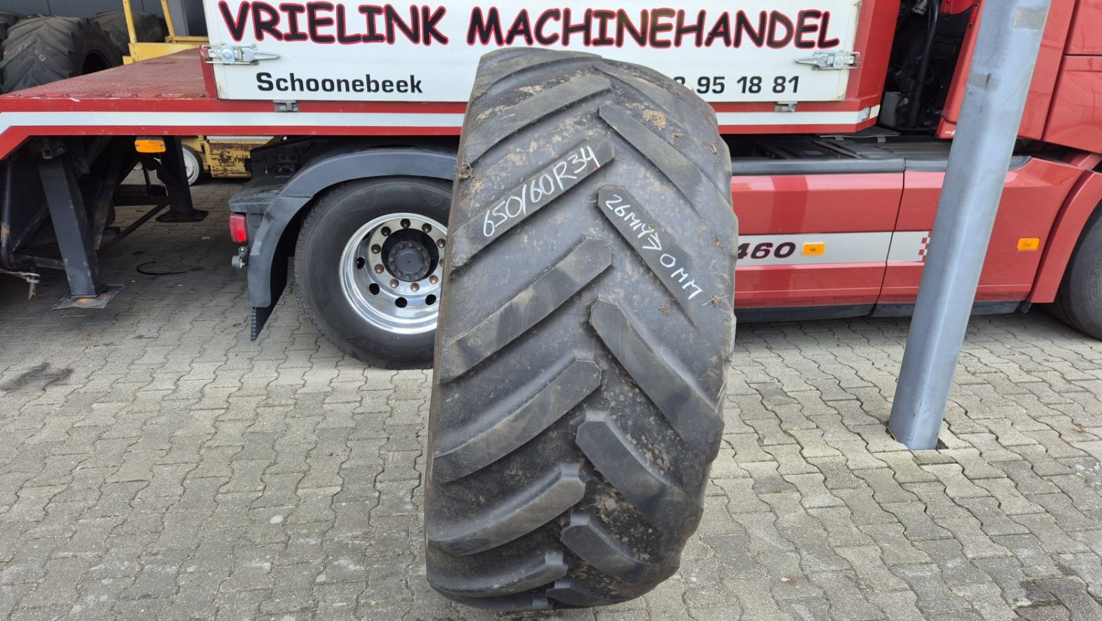 Reifen typu Sonstige Michelin Axiobib IF650/60R34 enkeleband 26mm, Gebrauchtmaschine v Schoonebeek (Obrázek 1)