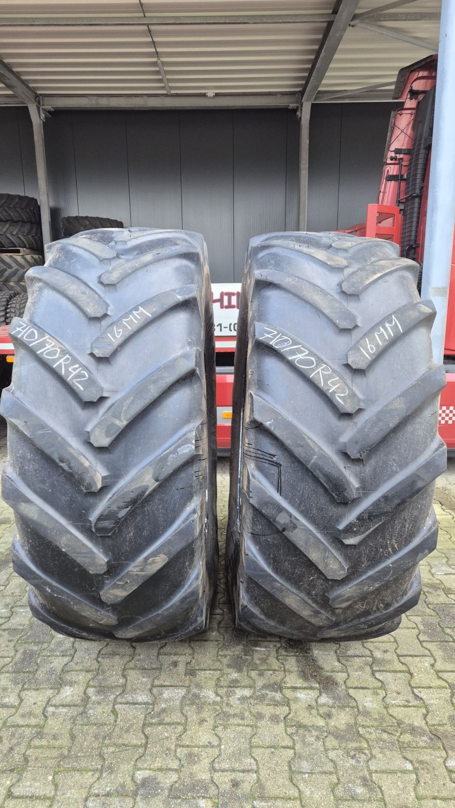 Reifen typu Sonstige Michelin MachXbib 710/70R42 met 16mm, Gebrauchtmaschine v Schoonebeek (Obrázek 4)