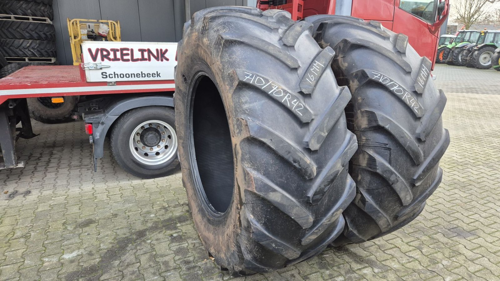 Reifen typu Sonstige Michelin MachXbib 710/70R42 met 16mm, Gebrauchtmaschine v Schoonebeek (Obrázek 1)