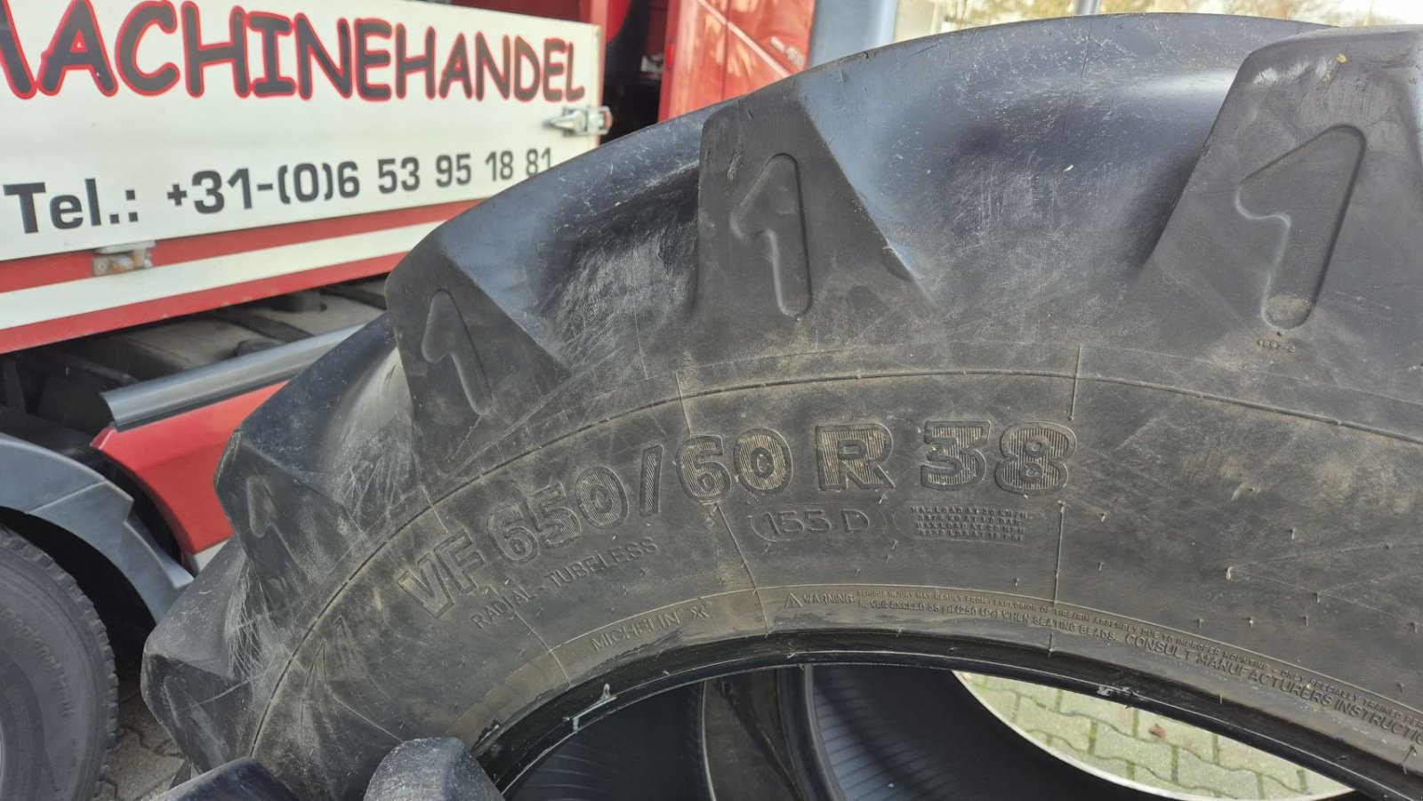 Reifen tipa Sonstige Michelin XeoBib 650/60R38 en 520/60R28, Gebrauchtmaschine u Schoonebeek (Slika 3)