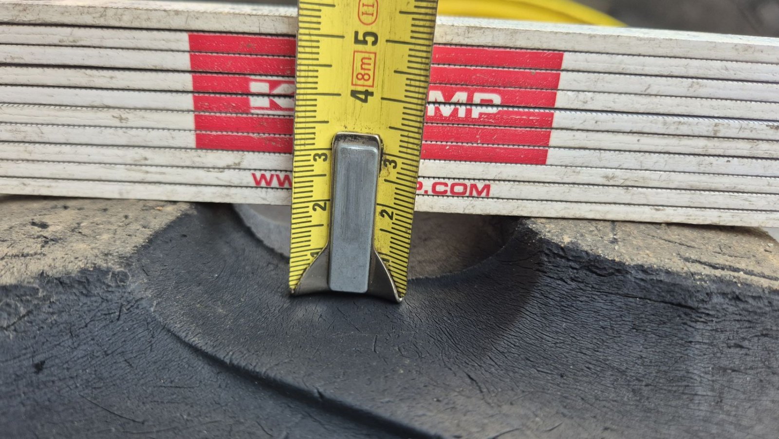 Reifen of the type Sonstige Trelleborg op John Deere velgen 460/85R38 en 420/85R24 TM600, Gebrauchtmaschine in Schoonebeek (Picture 8)