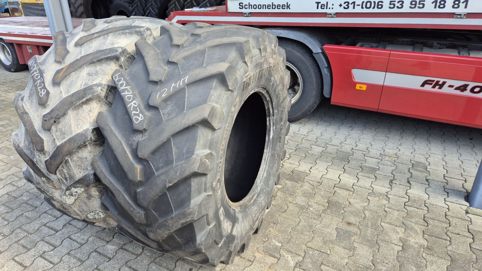 Reifen typu Sonstige Trelleborg TM900 600/70R28 12mm, Gebrauchtmaschine v Schoonebeek (Obrázek 1)