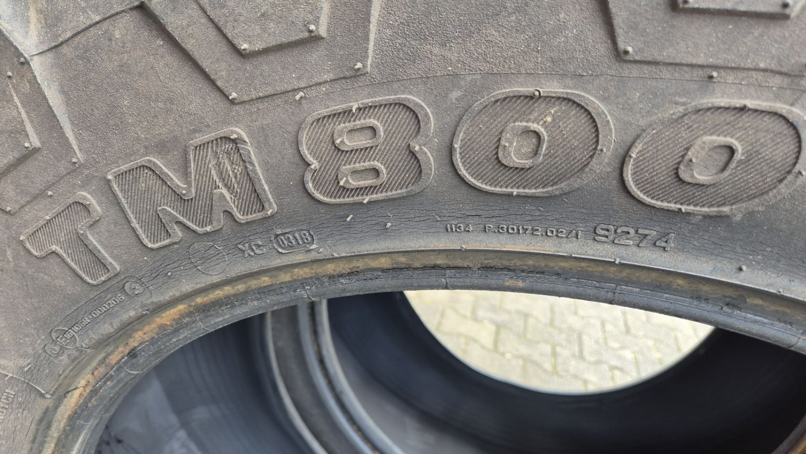 Reifen des Typs Trelleborg 440/65R28 met 33mm, Gebrauchtmaschine in Schoonebeek (Bild 3)
