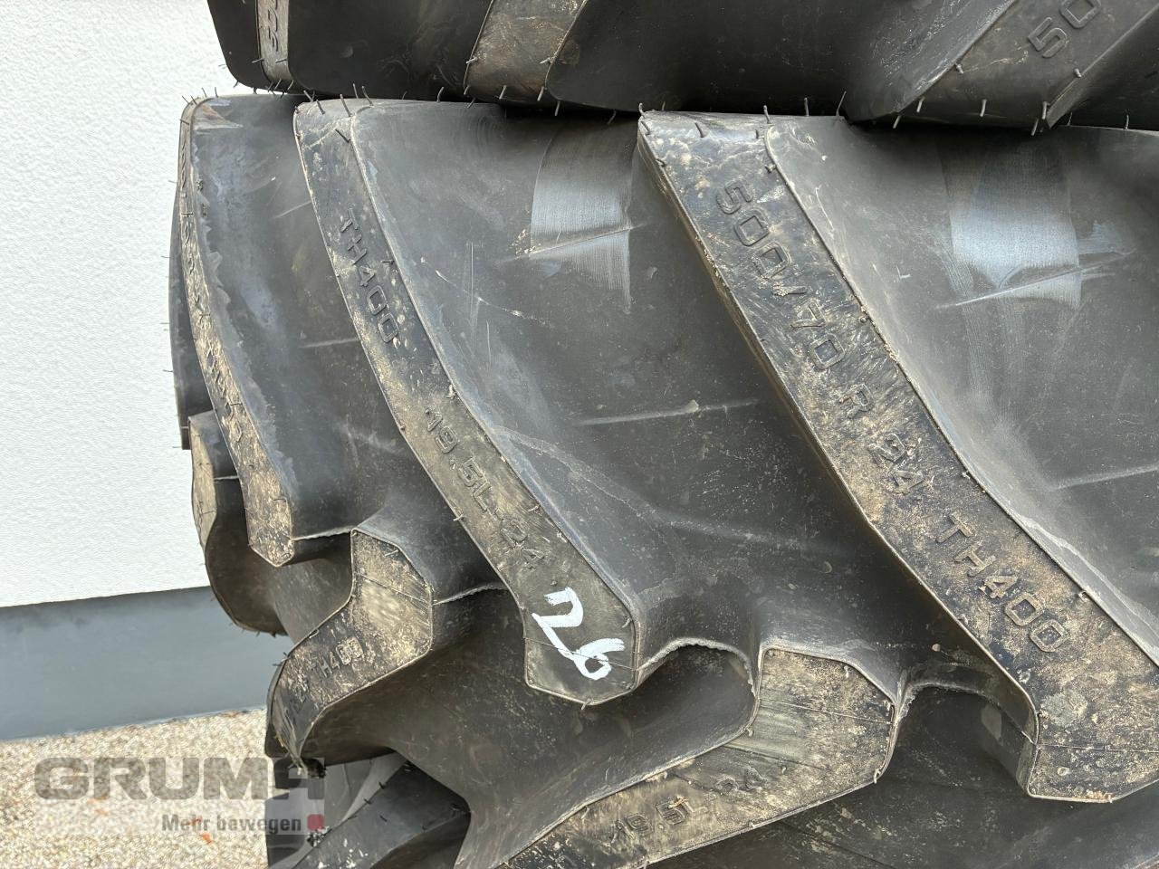 Reifen typu Trelleborg 500/70 R 24 TH 400, Neumaschine v Friedberg-Derching (Obrázek 4)